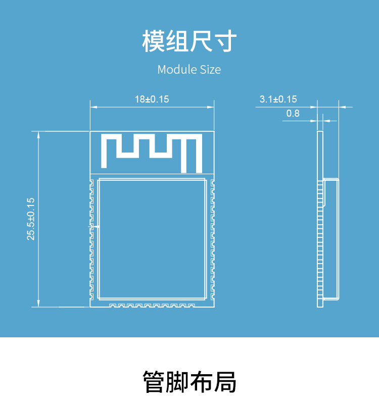 樂(lè)鑫信息科技官網(wǎng)ESP32-WROOM-32E-N16 2.4GHz Wi-Fi+藍(lán)牙?+低功耗藍(lán)牙模組自組網(wǎng)wifi mesh模塊